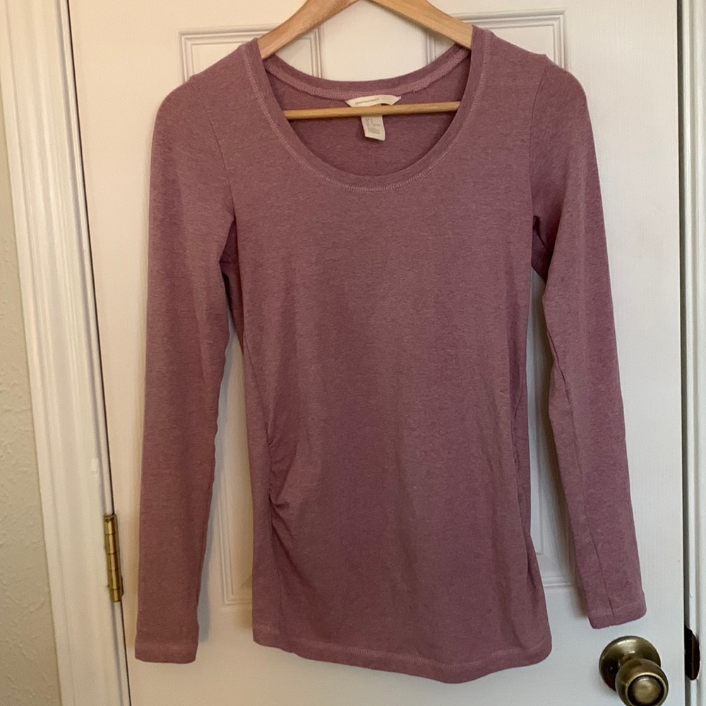 H&M Maternity Mama Pink Long Sleeve Top Small